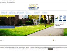 Tablet Screenshot of interplaga.com